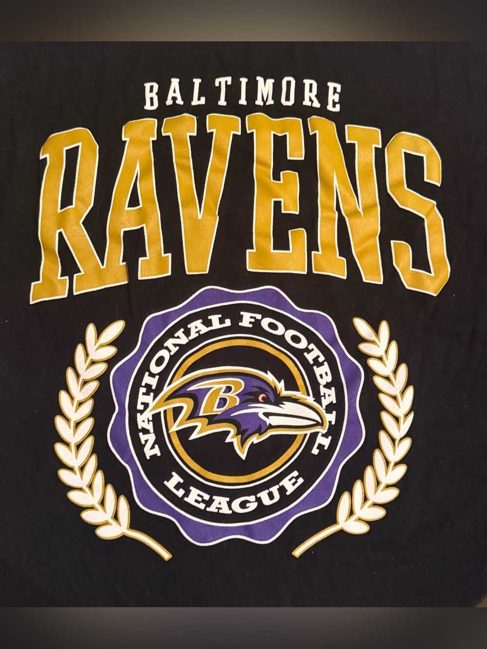 Baltimore Ravens NFL Team Apparel Graphic T-Shirt - Size 2XL